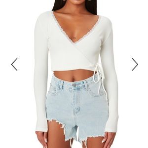 The kript white sekani top